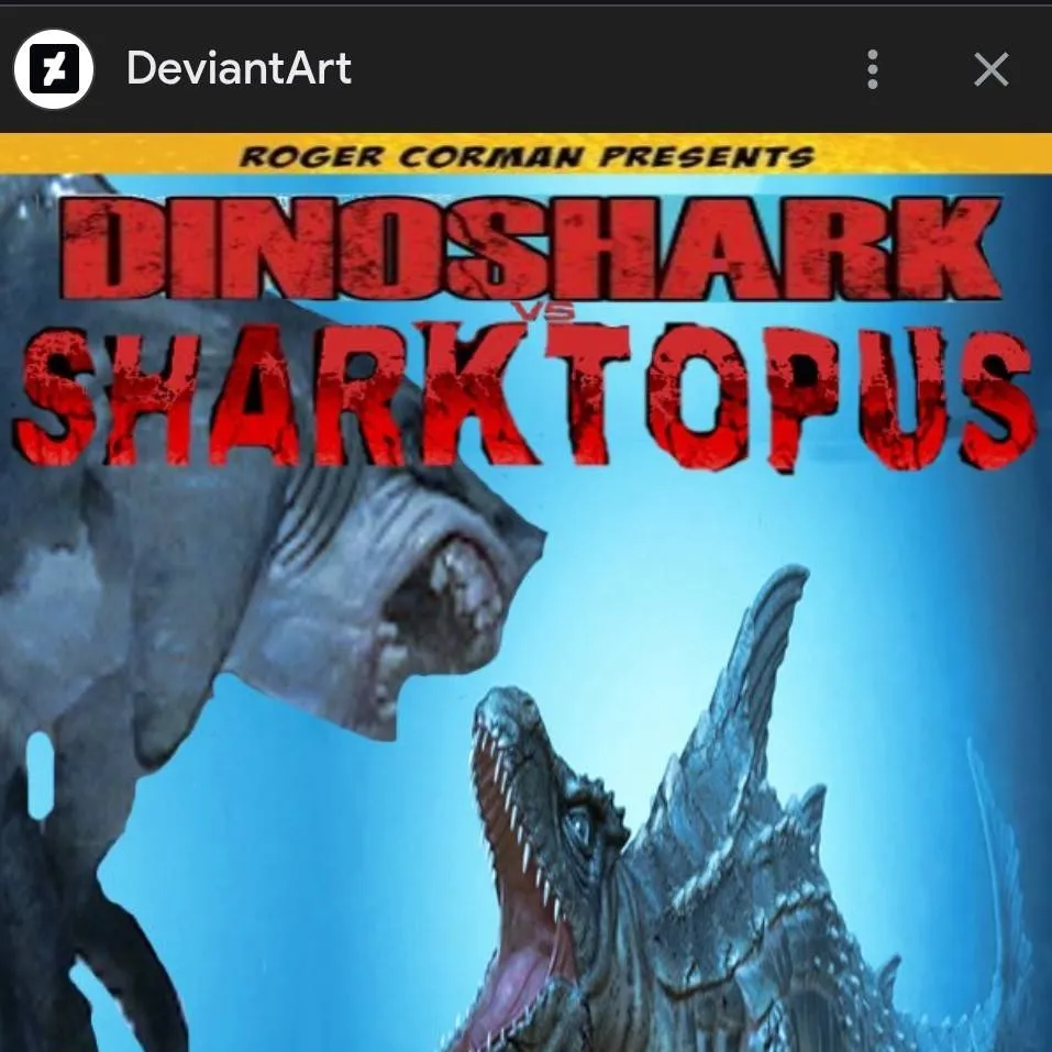 chat with ai character: Sharktopus vs Dino