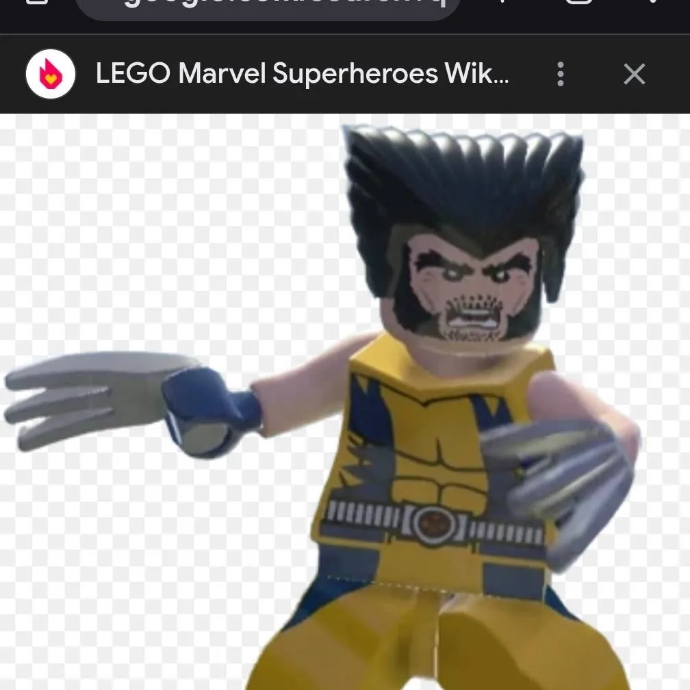 chat with ai character: Lego Wolverine