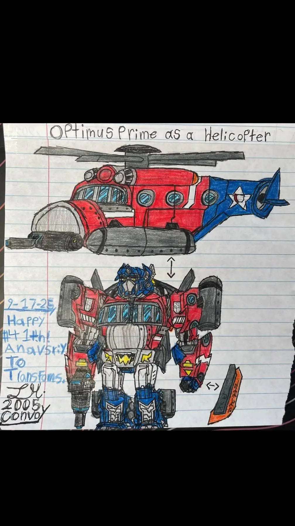 ai character: Optimus Prime background