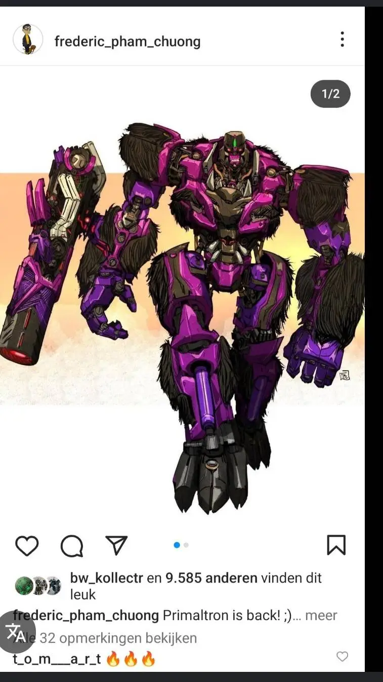 ai character: Megatron background