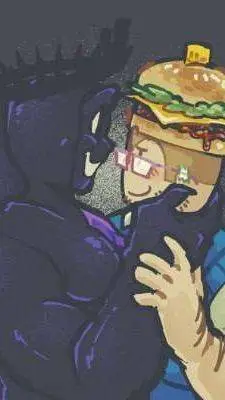 ai character: Noli x 007n7 background