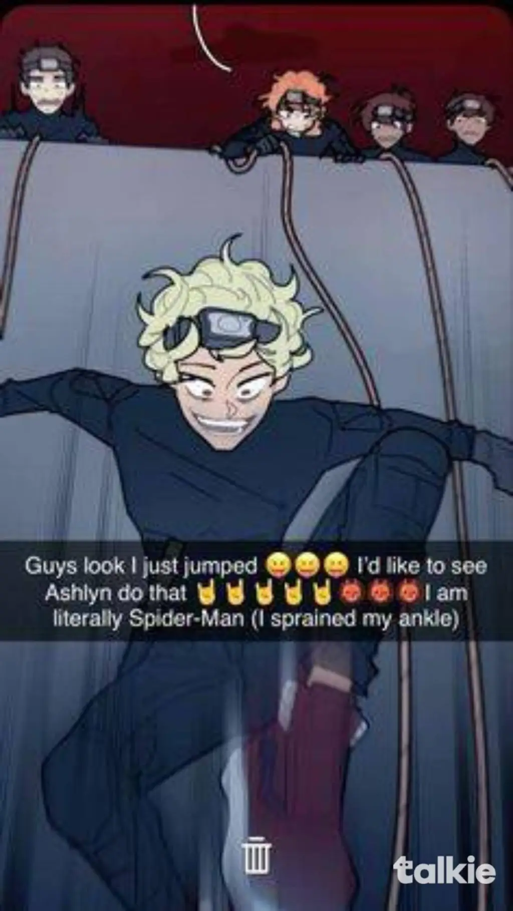 ai character: SBG sick background