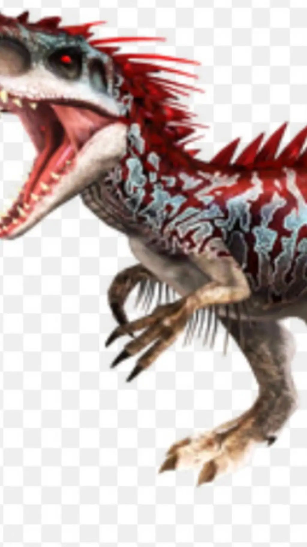 ai character: lndominus Rex  background