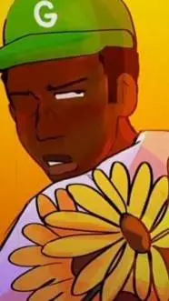 ai character: Flower Boy background