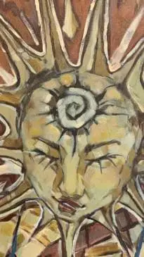 ai character: Sunny background