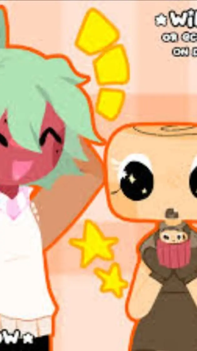 ai character: •°Fossilberry°• background