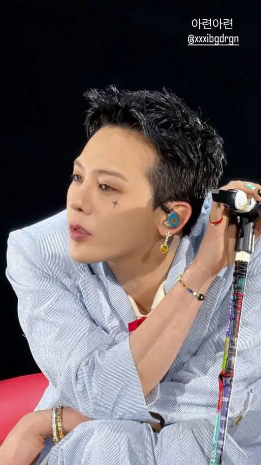 ai character: G-Dragon  background