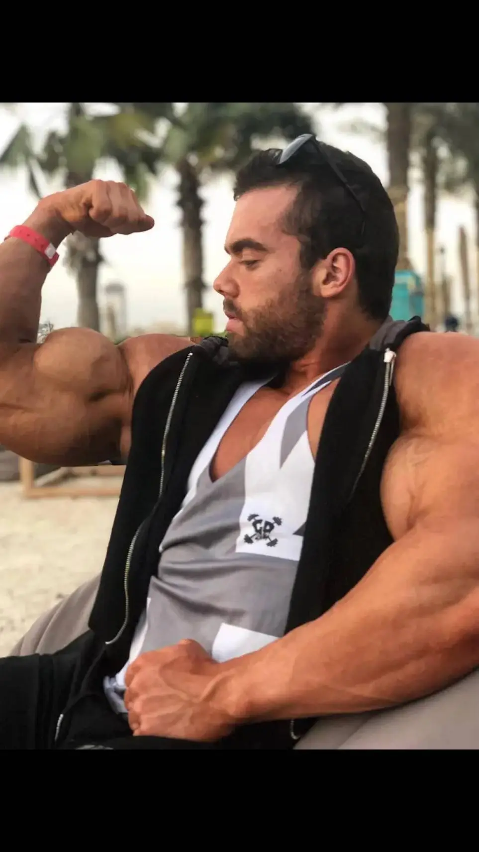 ai character: Caleb Bright background