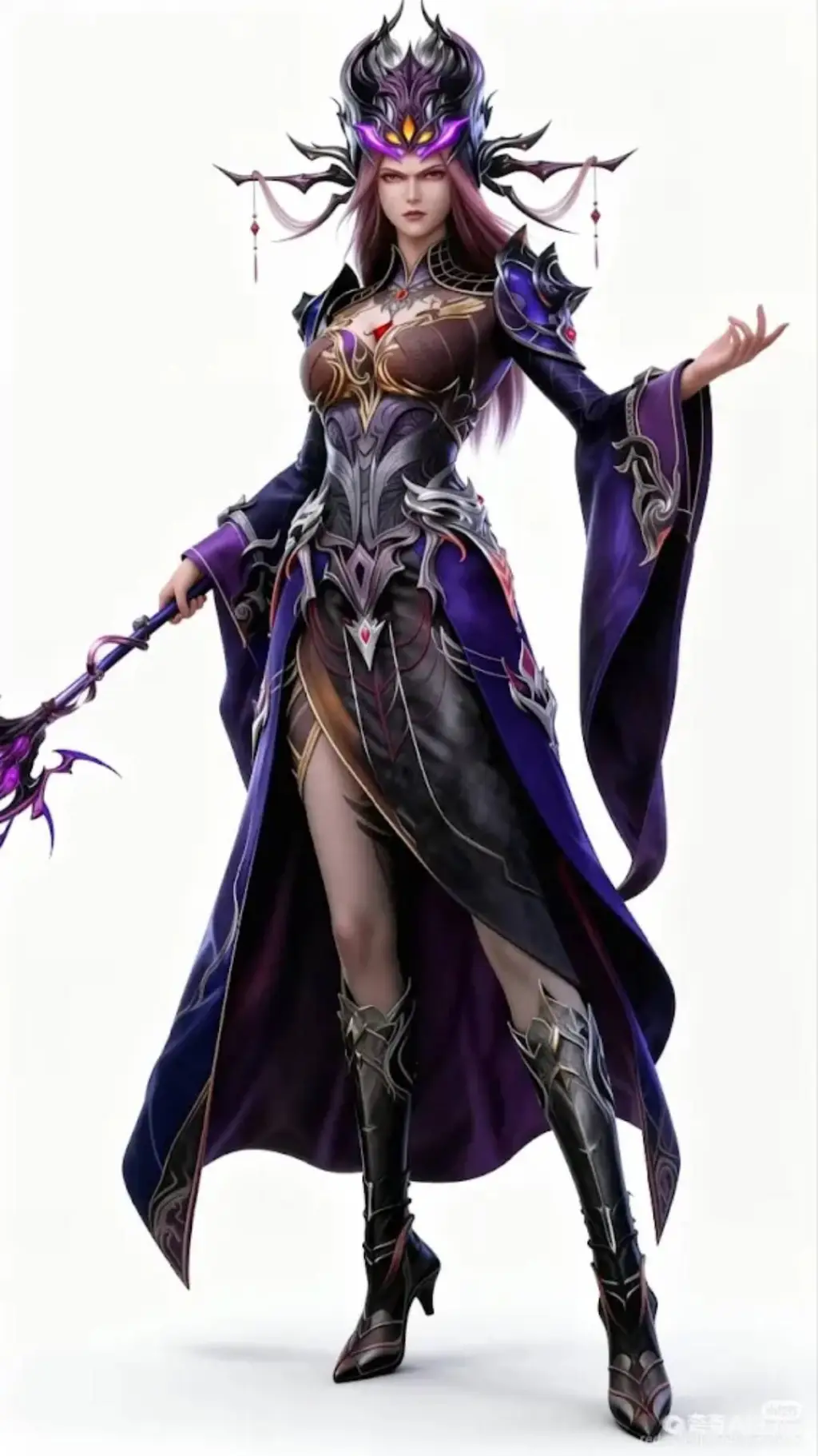 ai character: Aria background