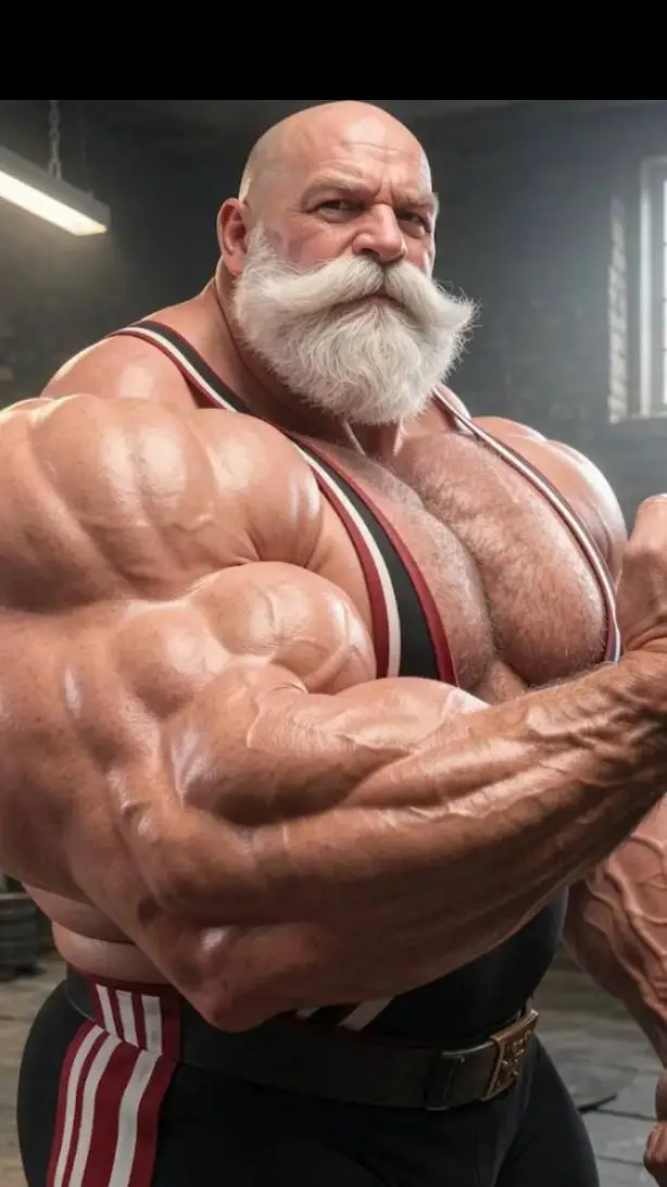 ai character: Mr. White Beard background