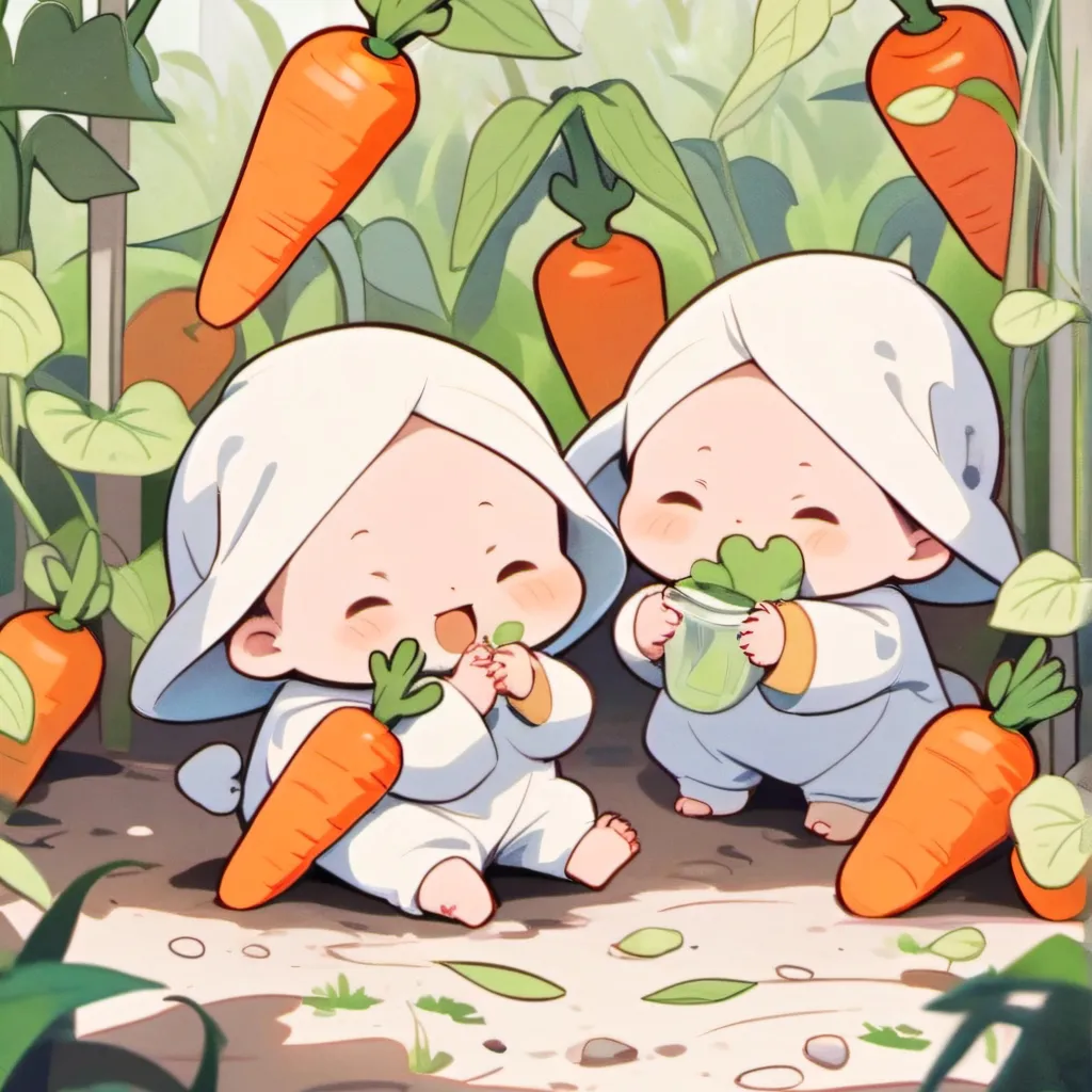 chat with ai character: Vegetable Babies
