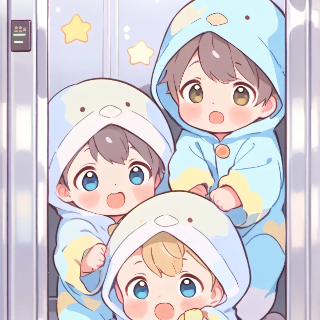 chat with ai character: Elevator Babies 