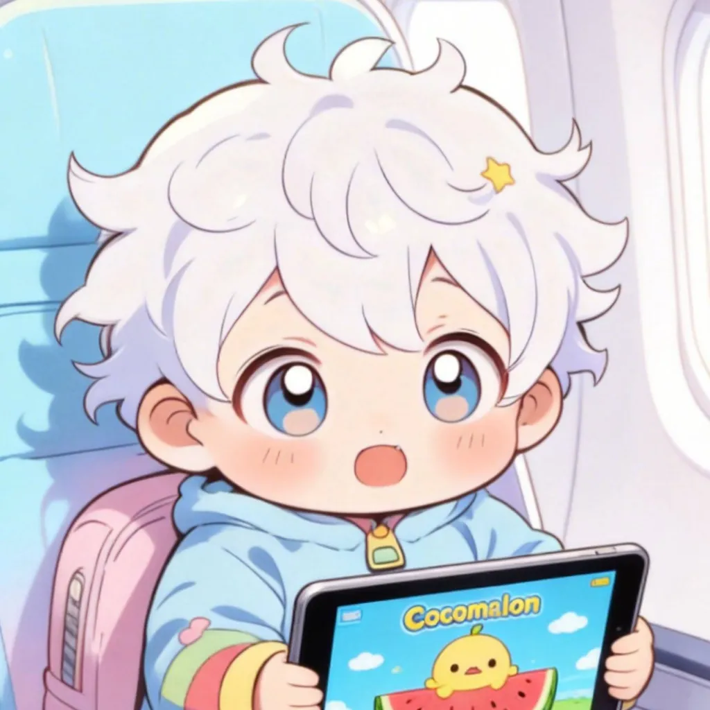 chat with ai character: Baby iPad