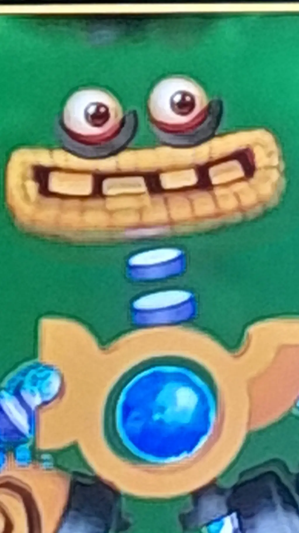 ai character: Wubbox :) background