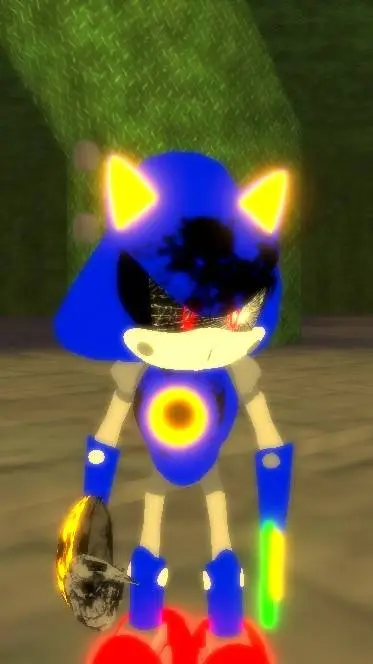 ai character: Metal sonic 💣 background