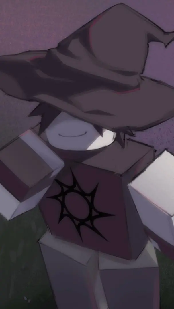 ai character: Azure🖤🩶🤍 background