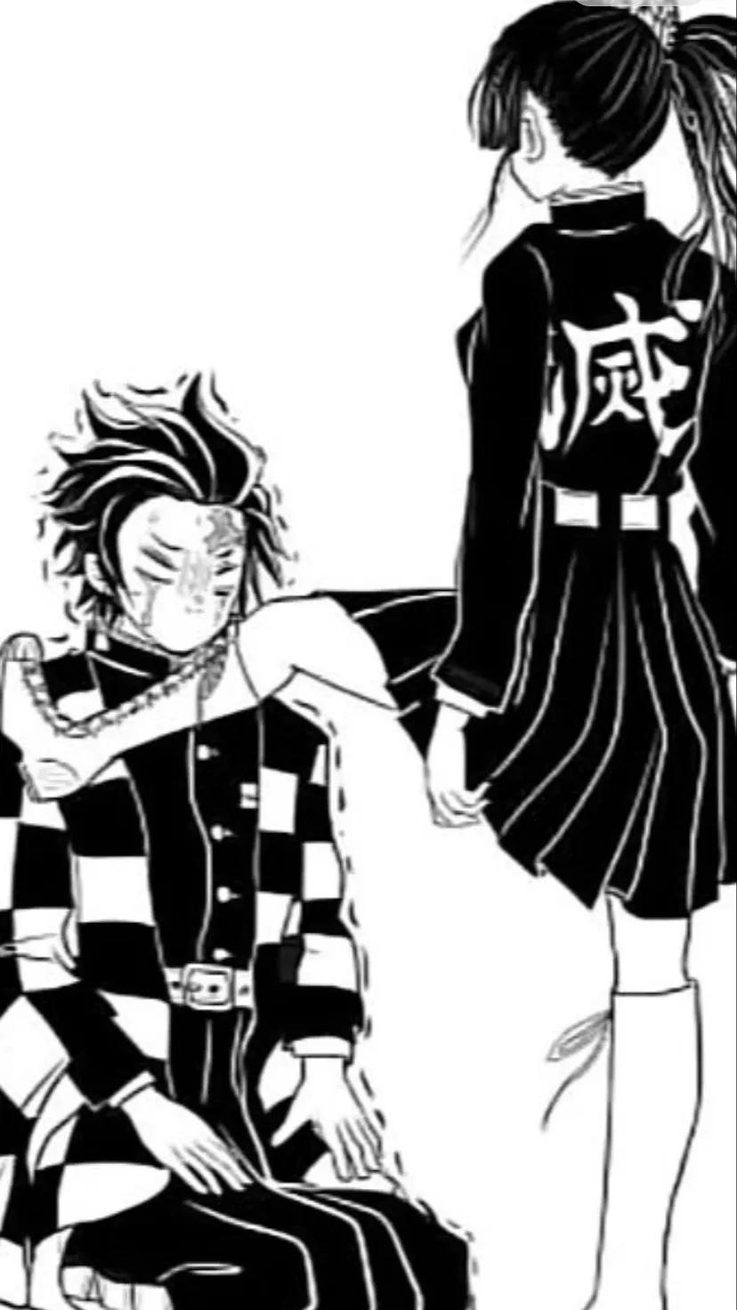 ai character: Tanjiro x Kanao  background