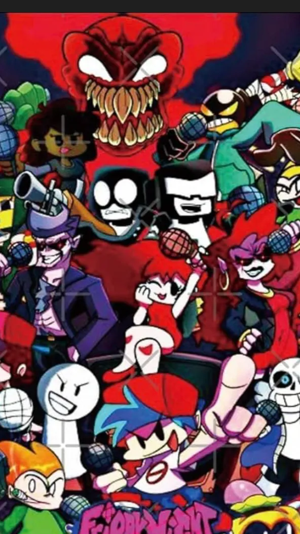 ai character: F-N-F background