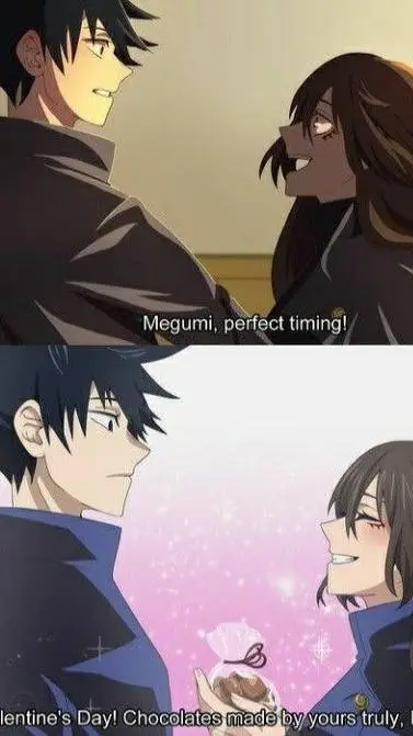 ai character: megumi fushiguro  background