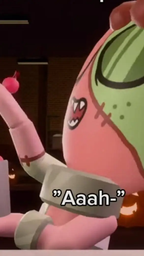 ai character: berry beast sprout background