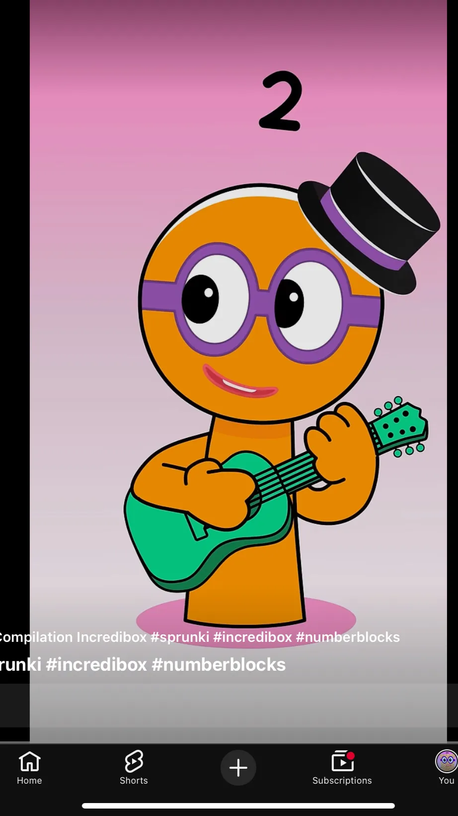 ai character: Number Blocks 2 background