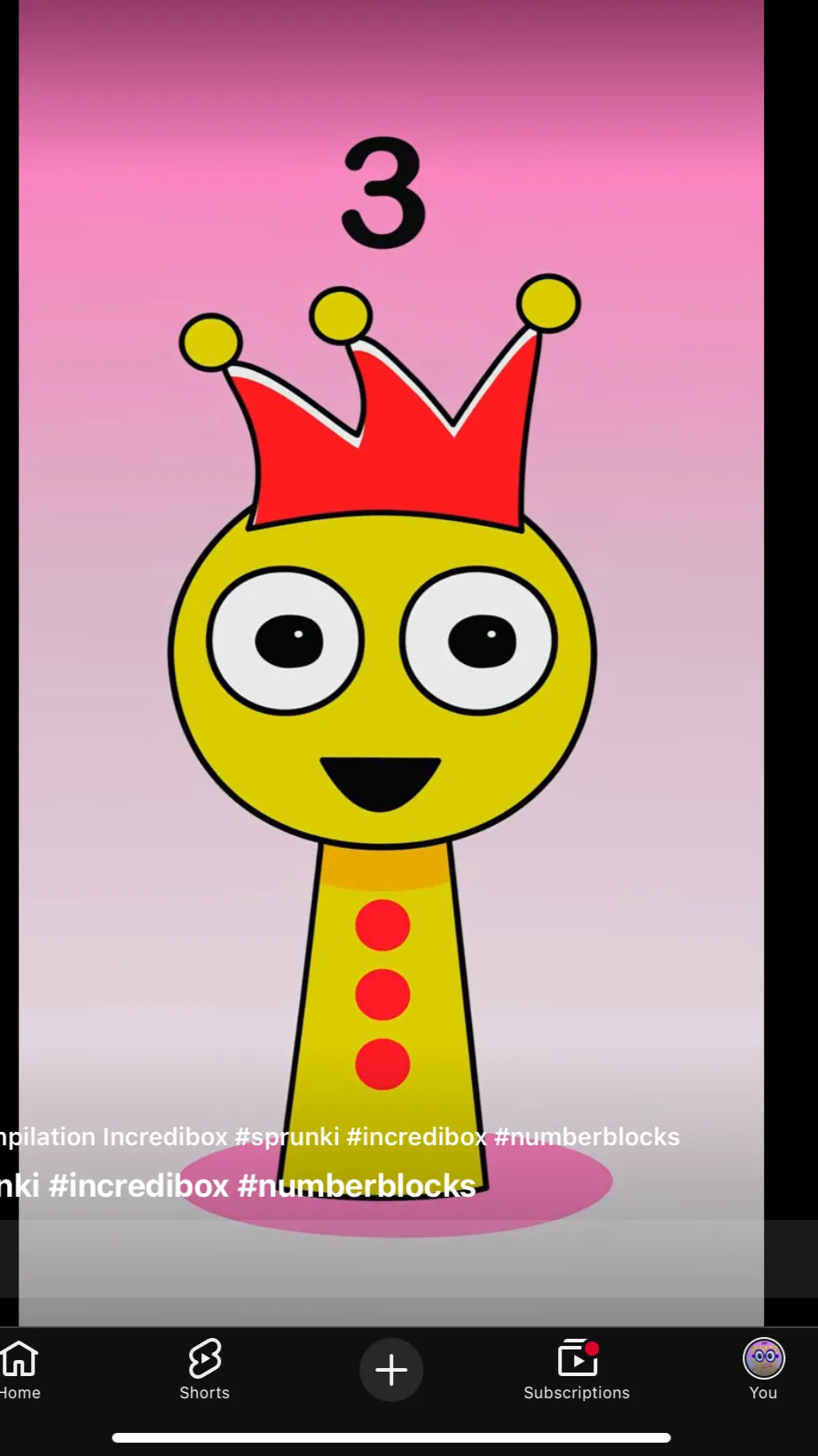 ai character: Number Blocks 3 background