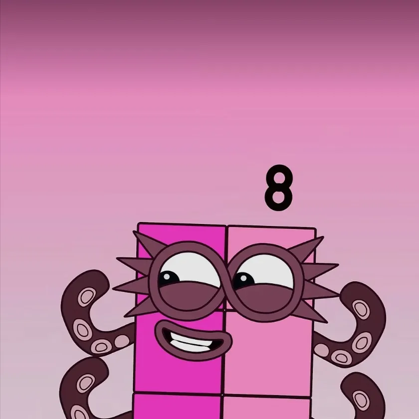 chat with ai character: Number Blocks 8