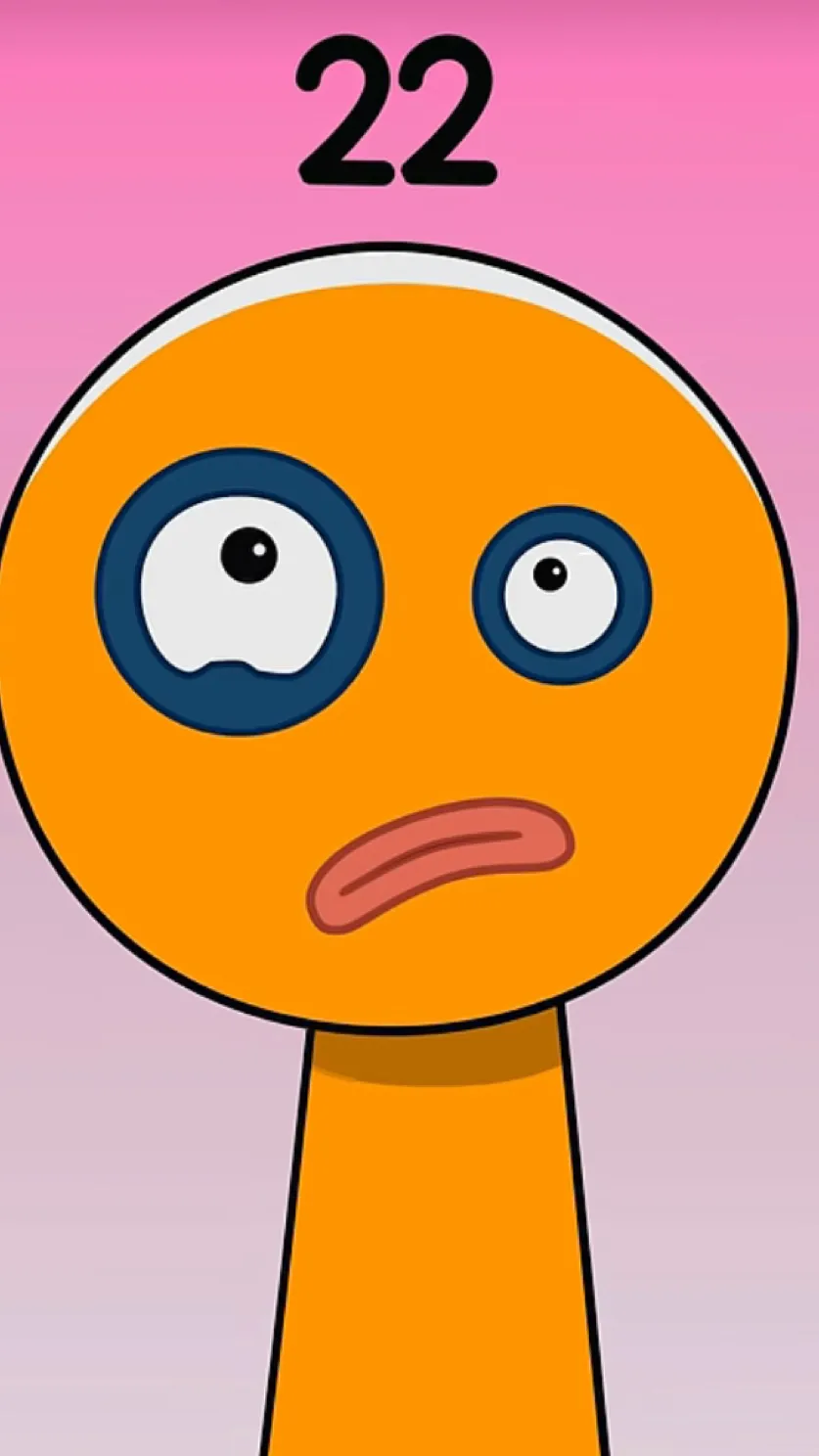 ai character: Number Blocks 22 background