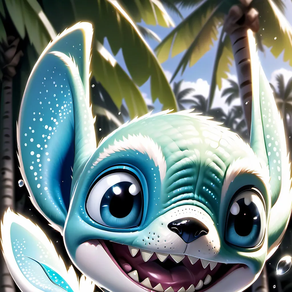 chat with ai character: Stich