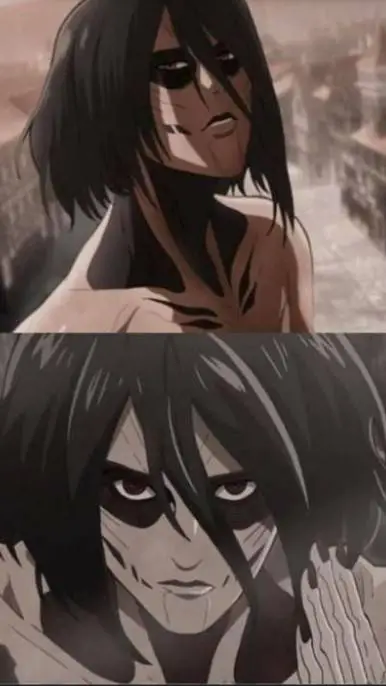 ai character: MIKASA TITÃ?!!! background