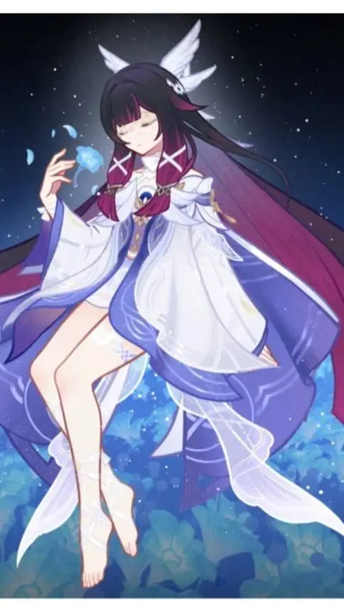 ai character: 🌙~Columbina~🌙 background