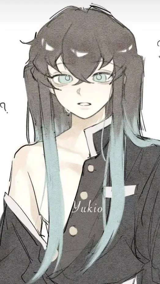 ai character: Muichiro Tokito💙🩵💙 background