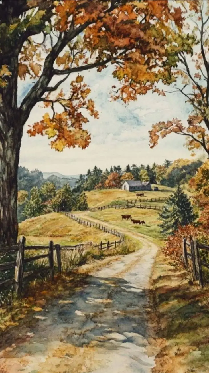 ai character: Farm background