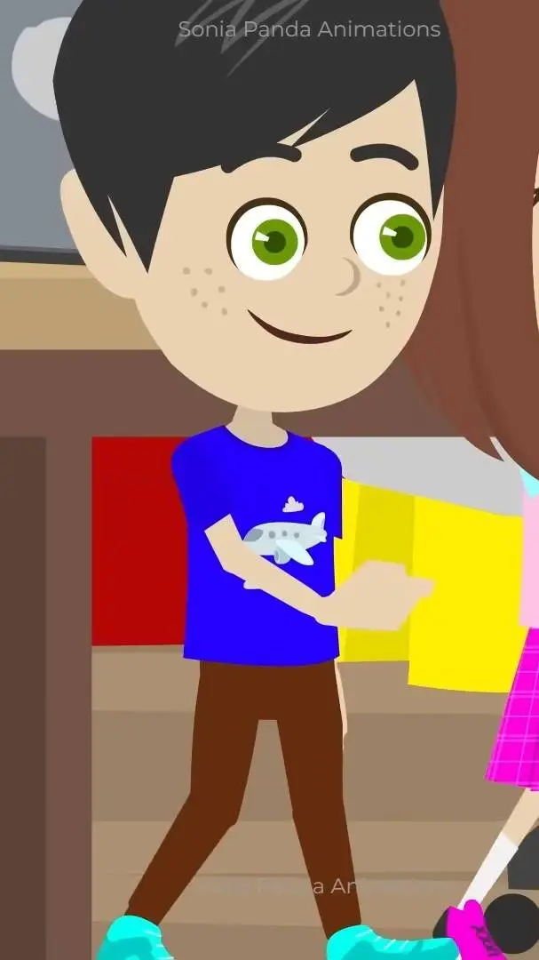 ai character: Elliot vyond  background