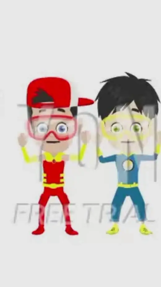 ai character: flying titans 2 background