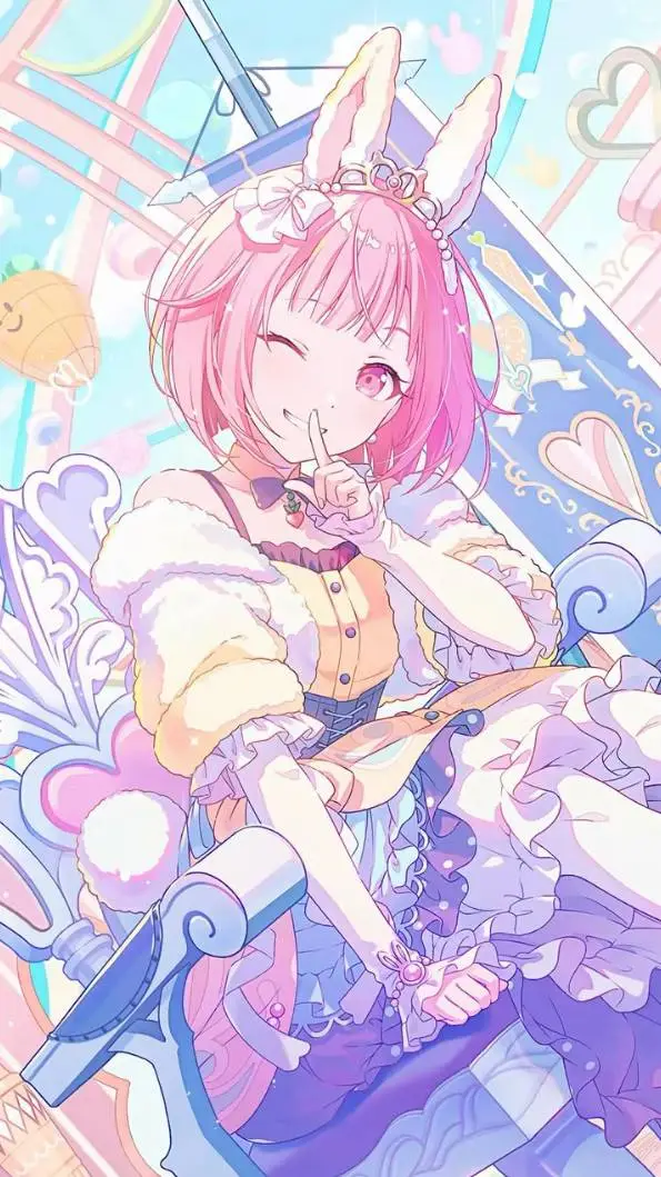 ai character: 🐰Emu otori🐰 background