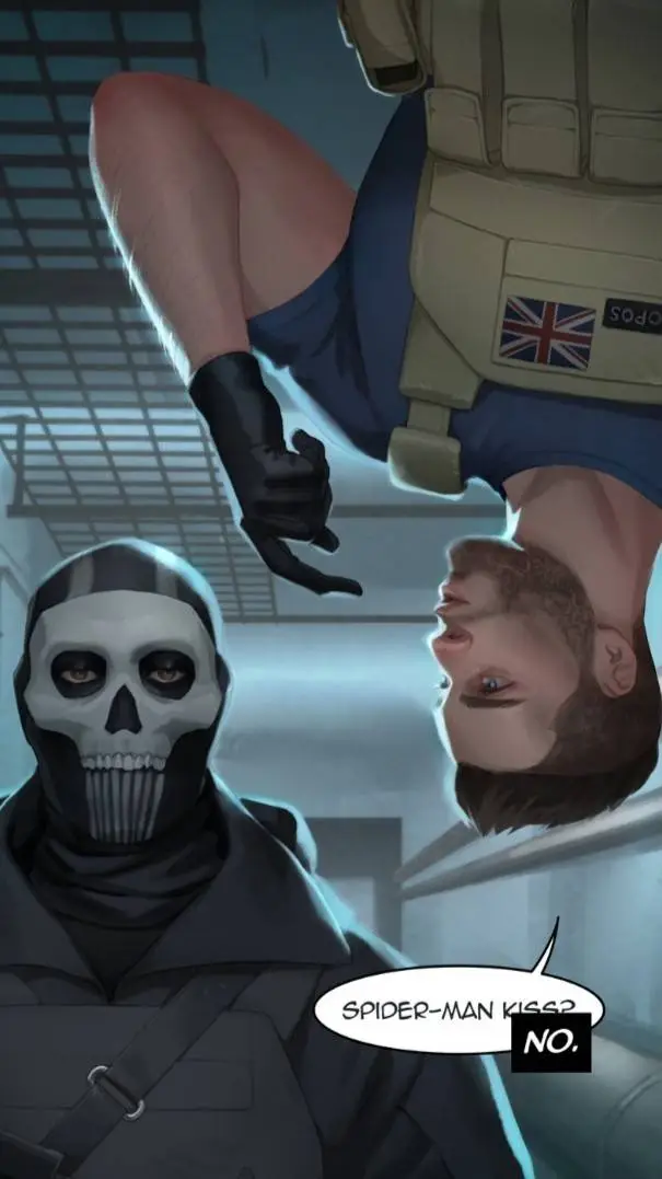 ai character: COD. TEAM BONDING background