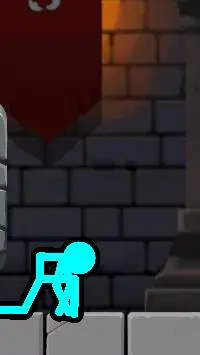 ai character: Blue  background