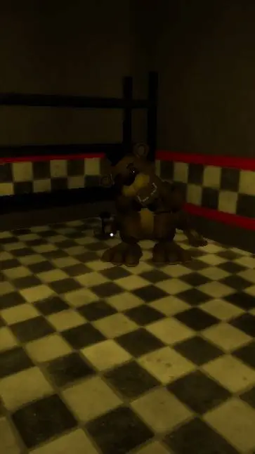 ai character: Golden Freddy background