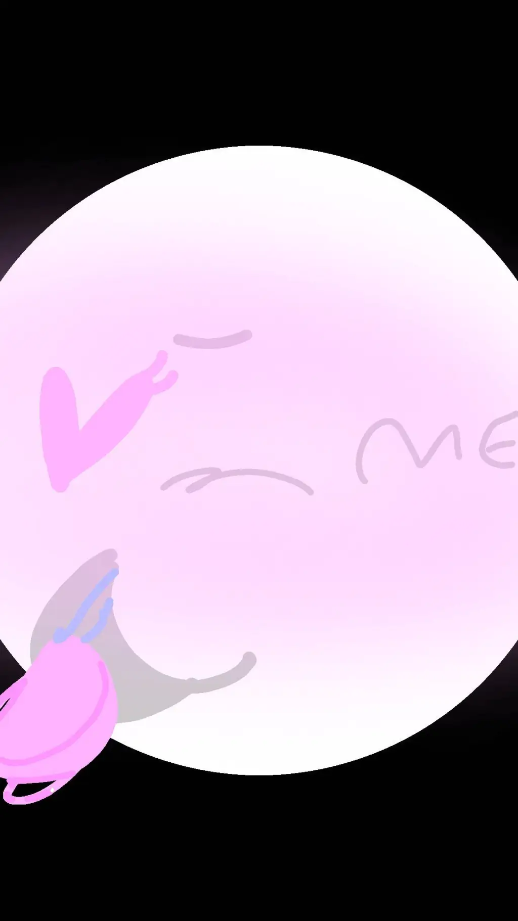 ai character: I LOVE DARK CACAO background