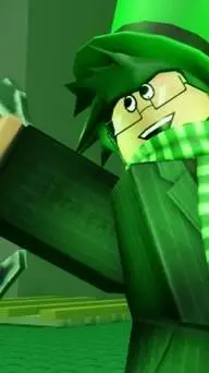 ai character: Greenguy background