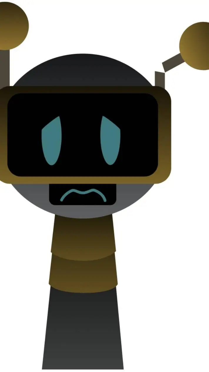 ai character: Broken-Bot background