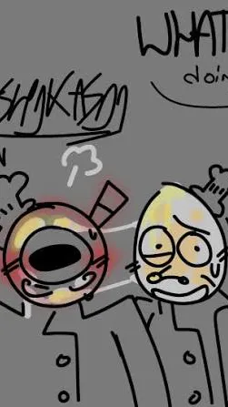 ai character: Crackedcase - DW background