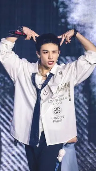 ai character: Hyunjin background