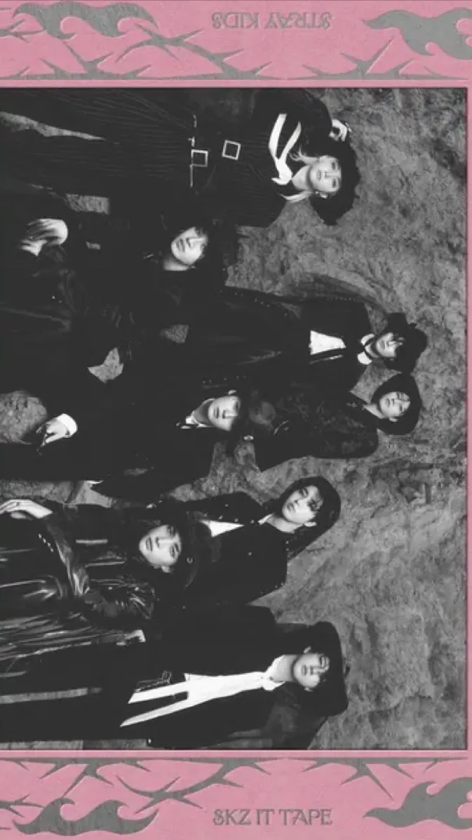 ai character: Skz DO IT album background