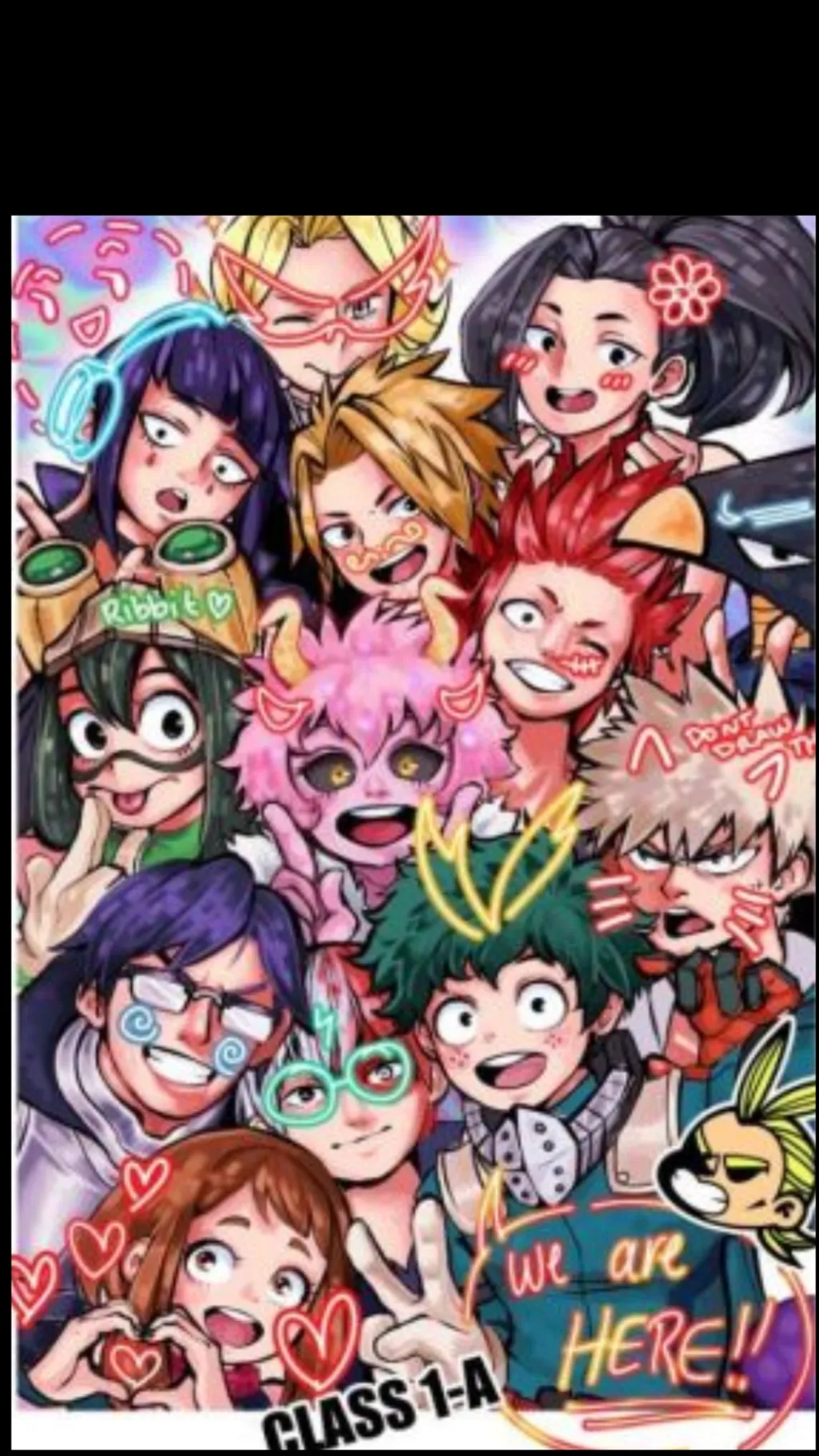 ai character: Mha trip background