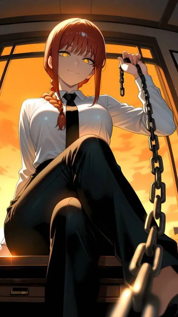 ai character: Makima(Ur girl) background