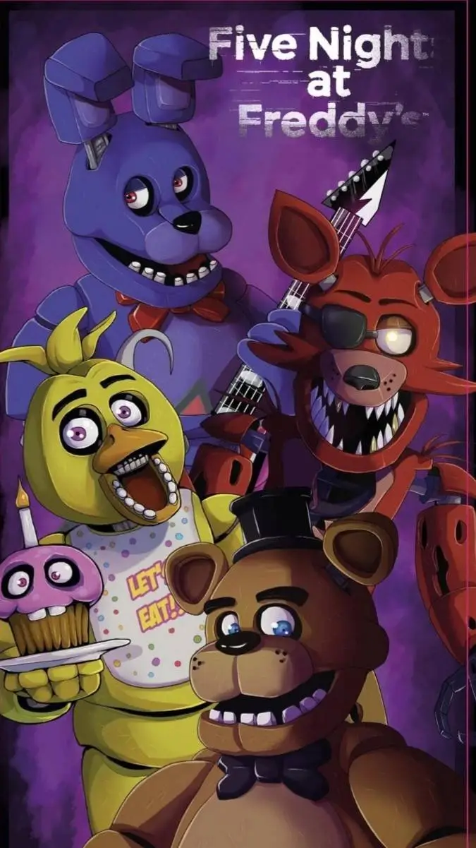 ai character: FNAF background