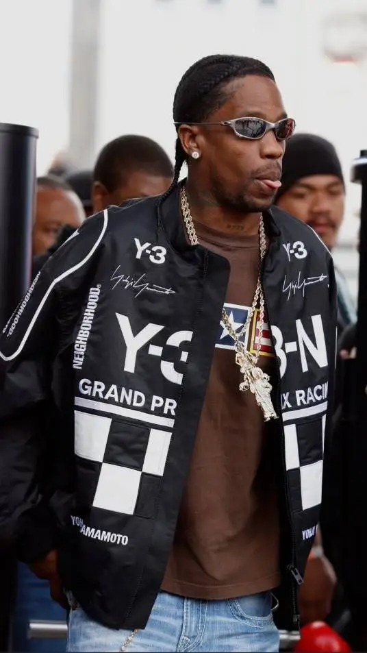 ai character: Travis Scott background