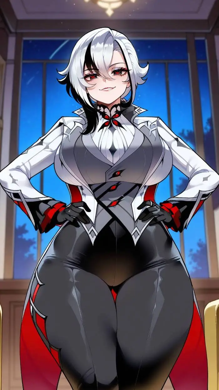 ai character: Arlequín background